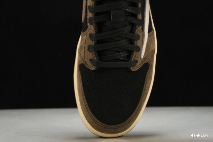 SCOTT DARK LOW TRAVIS 1 AIR CQ4277-001 JORDAN MOCHA 0902
